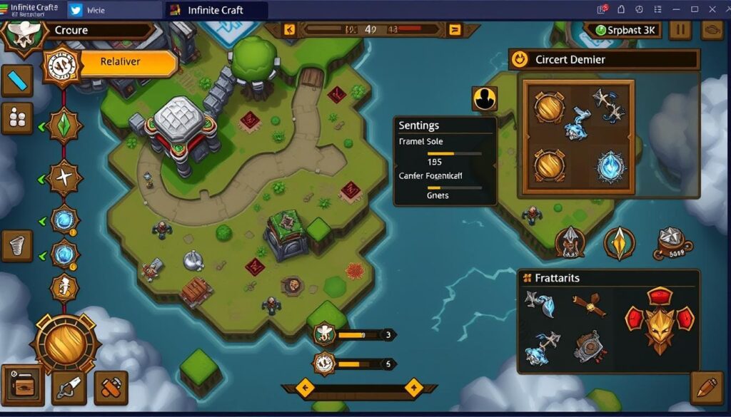 play infinite craft game online