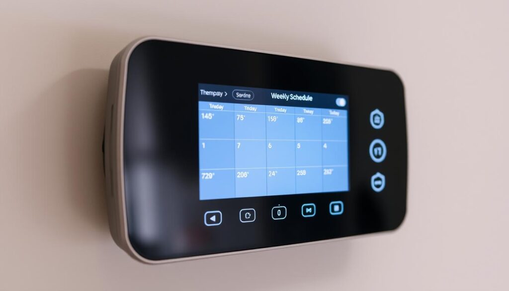 thermostat schedule